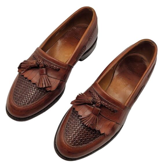 Allen Edmonds Other - Allen Edmonds Shoes Mens sz 8 D Cody Kiltie Tassel Leather Loafers Brown